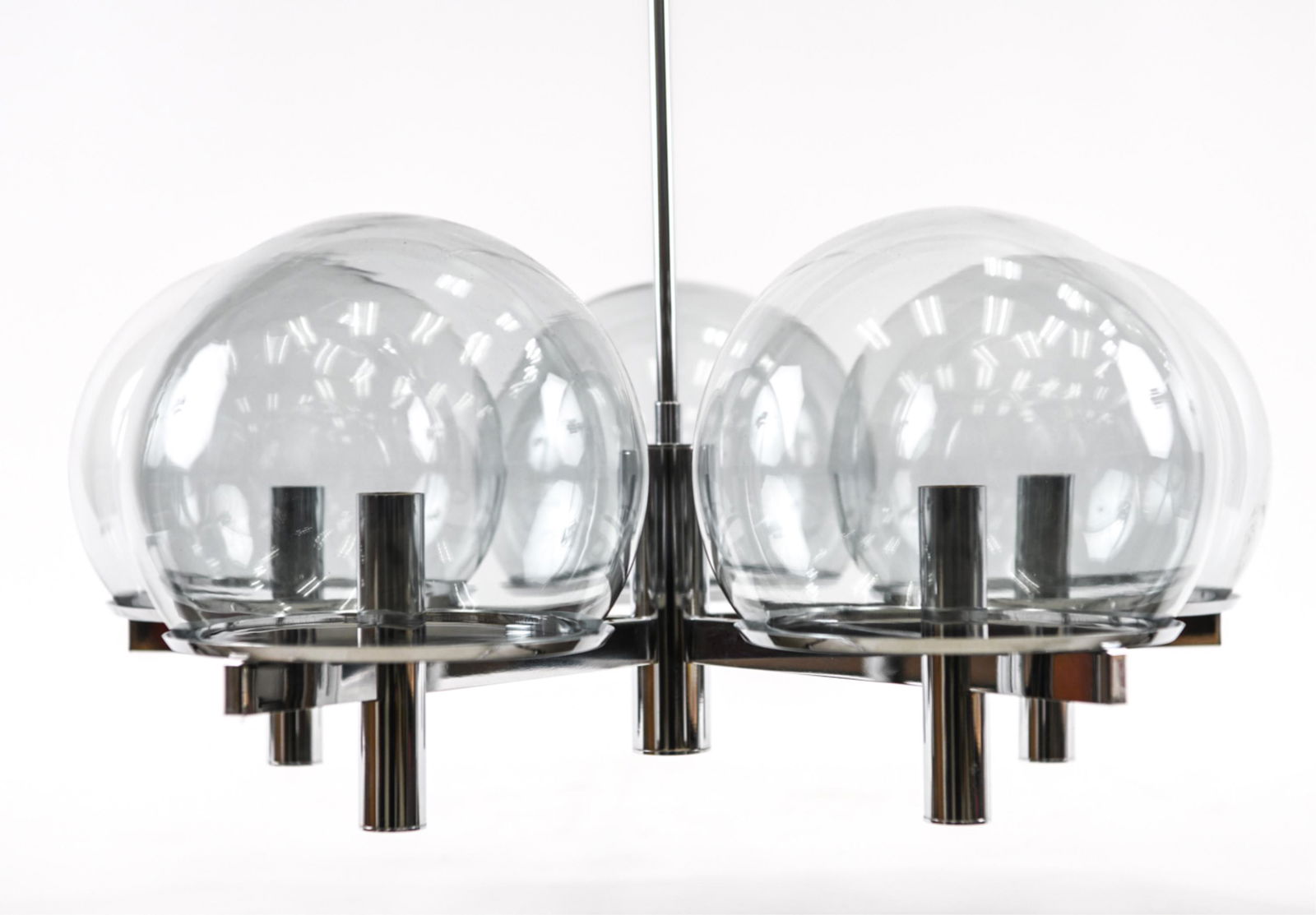 GAETANO SCIOLARI FOR LIGHTOLIER CHANDELIER (1 of 13)