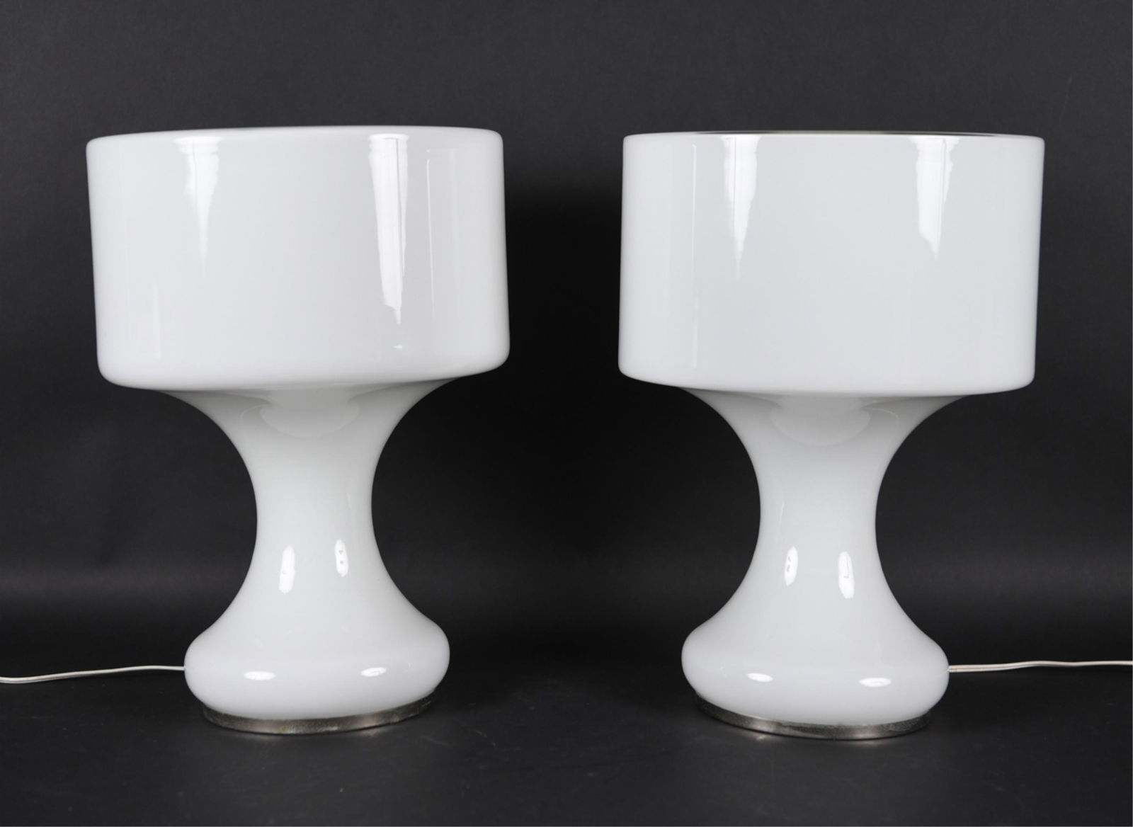 PAIR 1960'S ENRICO CAPUZZO VISTOSI SEBENICA LAMPS (1 of 8)