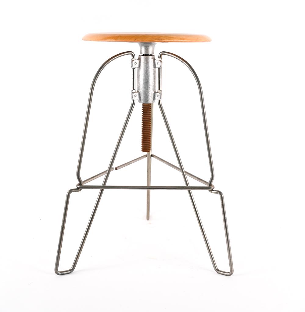 VINTAGE JEFF COVEY HERMAN MILLER MODEL 6 STOOL (1 of 9)