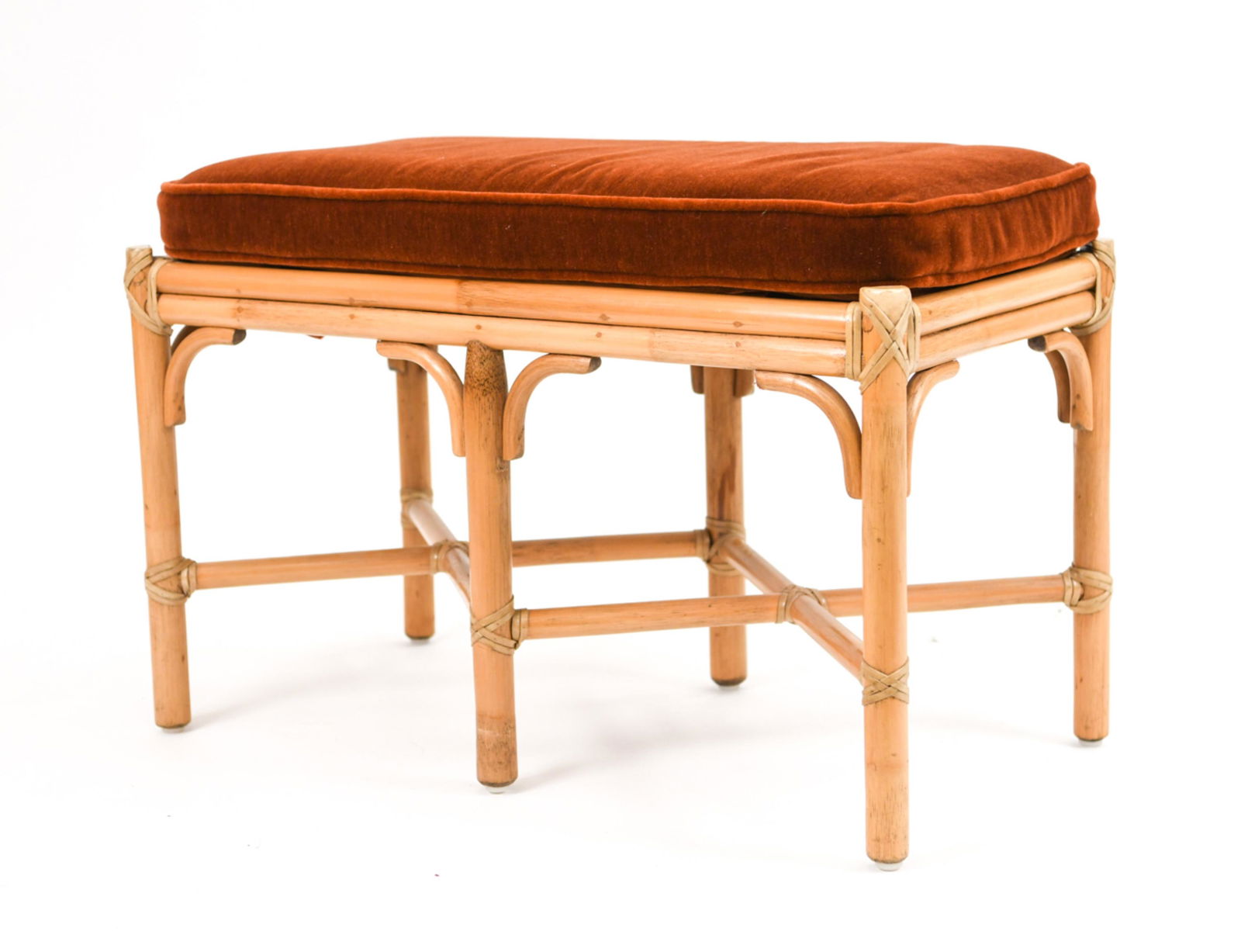 MCGUIRE CO. BAMBOO AND RATTAN BENCH (1 of 13)