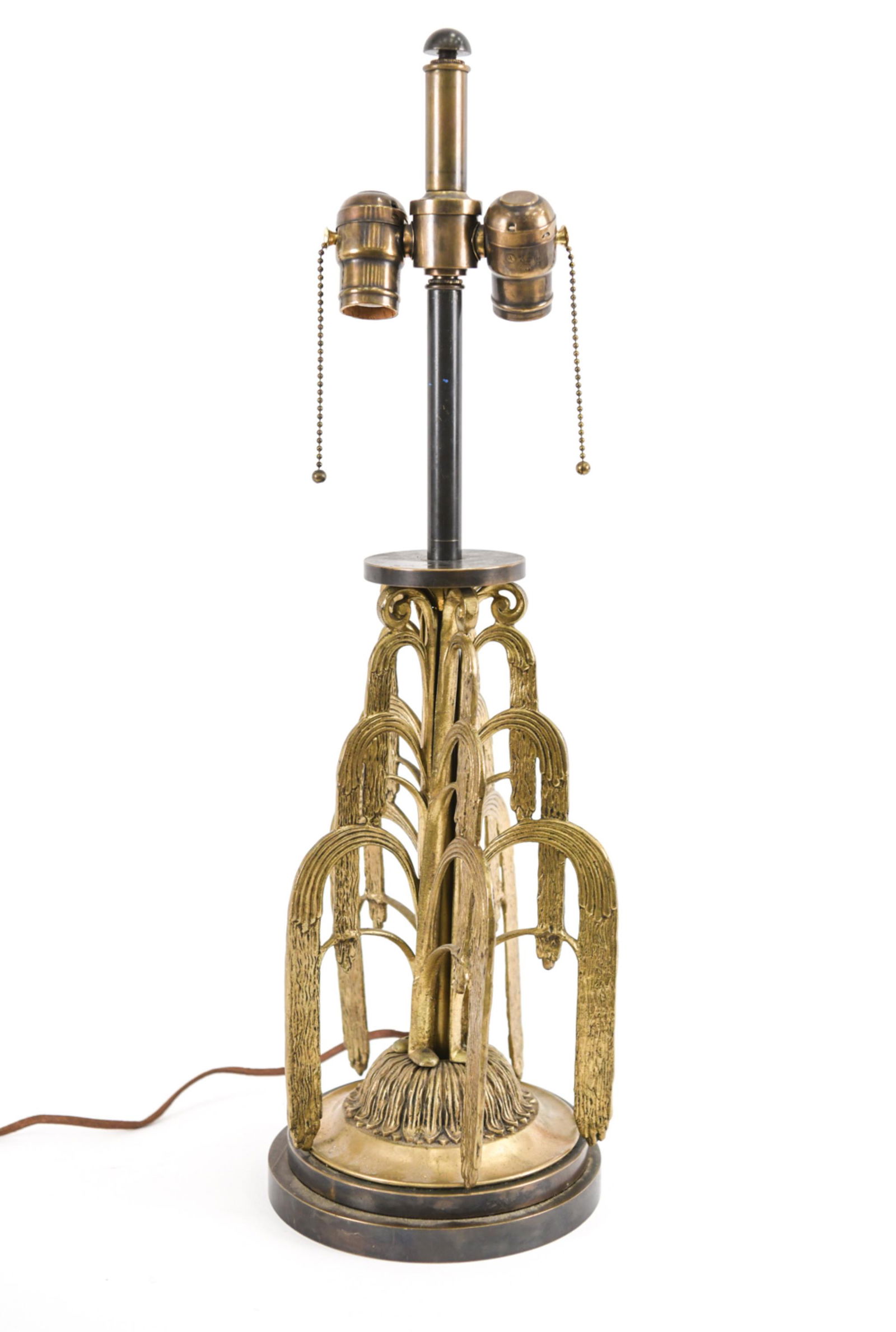 VINTAGE ART NOUVEAU TABLE LAMP (1 of 10)