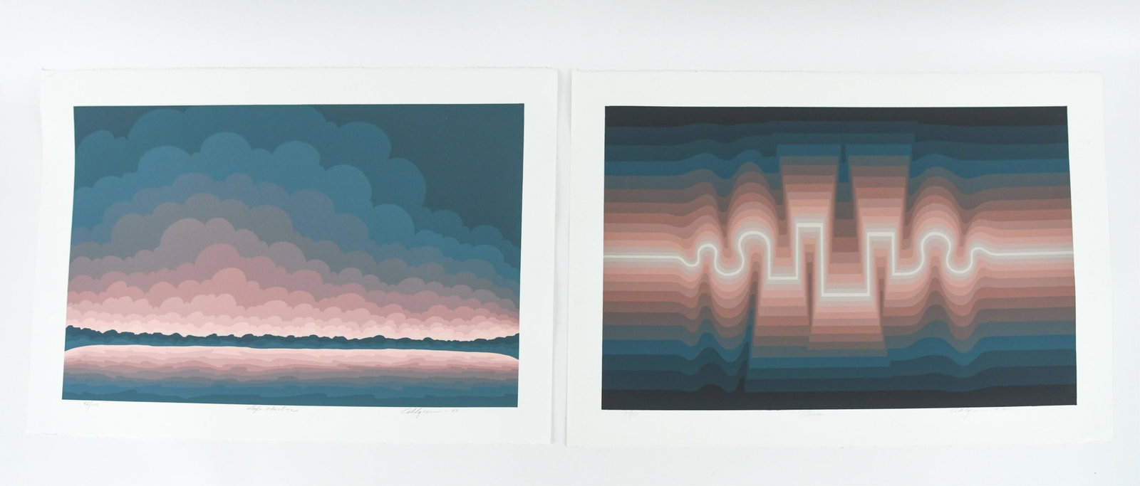 (2) ROY AHLGREN SERIGRAPHS (1 of 13)