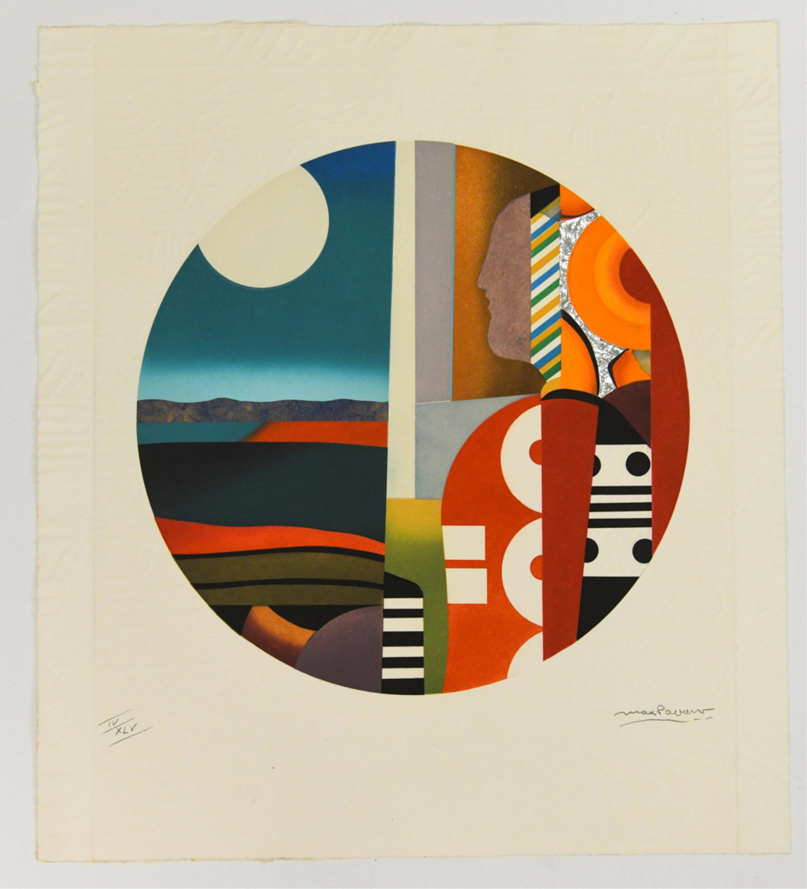 MAX PAPART, FRENCH ( 1911 - 1994) LTD ED LITHO (1 of 8)