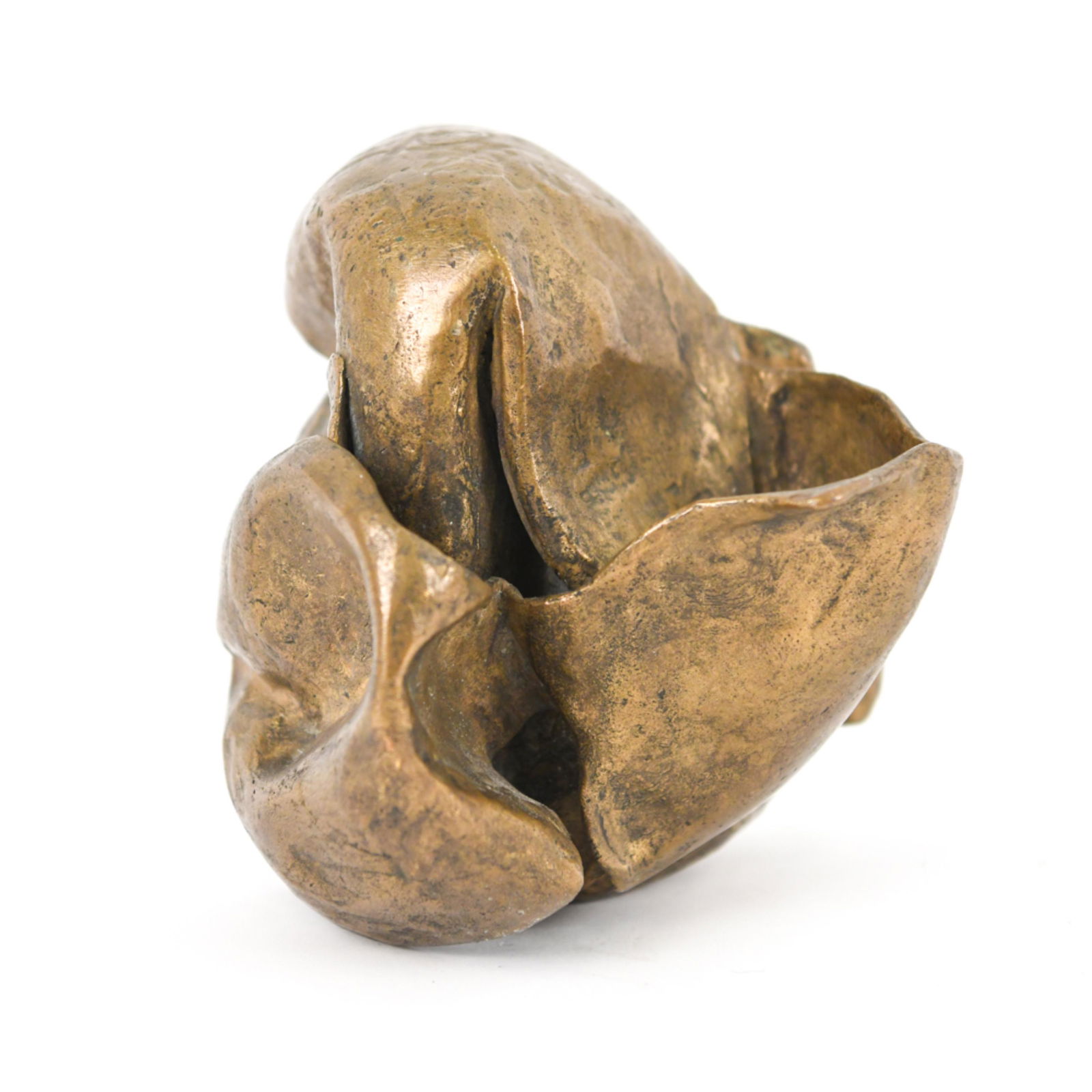 MODERN ABSTRACT BRONZE SCULPTURE (1 of 9)