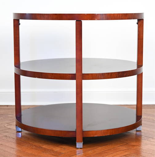 BAKER THREETIER ROUND SIDE TABLE Sep 14, 2021 Westport Auction in CT