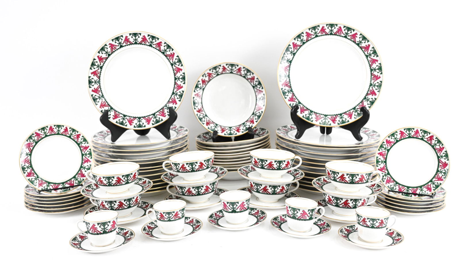 (80) EXTENSIVE RUSSIAN PORCELAIN KORNILOV BROS. (1 of 16)