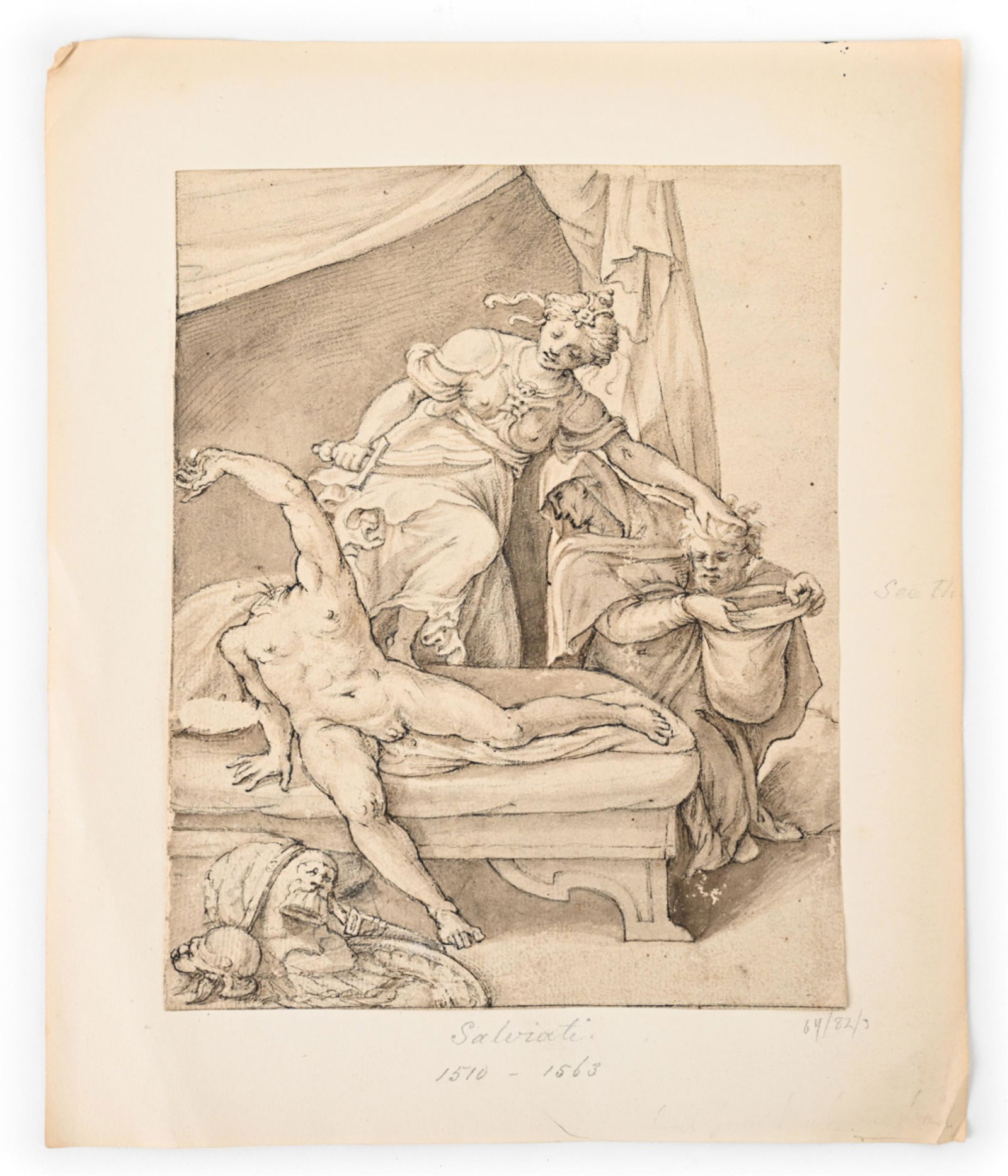 16TH C./17TH C. OLD MASTER DRAWING (1 of 15)