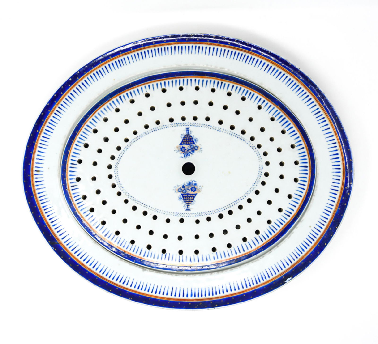 CHINESE EXPORT PORCELAIN PLATTER & MAZARIN (1 of 11)