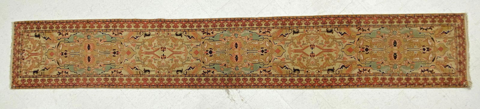 HAND-KNOTTED ORIENTAL RUNNER RUG (1 of 7)