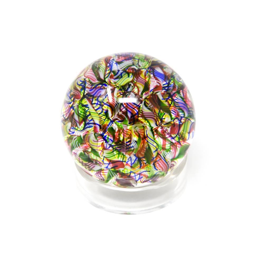 BACCARAT CRYSTAL RIBBON GLASS PAPERWEIGHT (1 of 6)