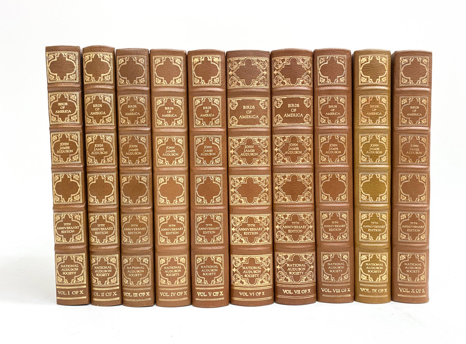 (10) 75TH ANNIVERSARY COMPLETE WORKS OF AUDUBON (1 of 13)