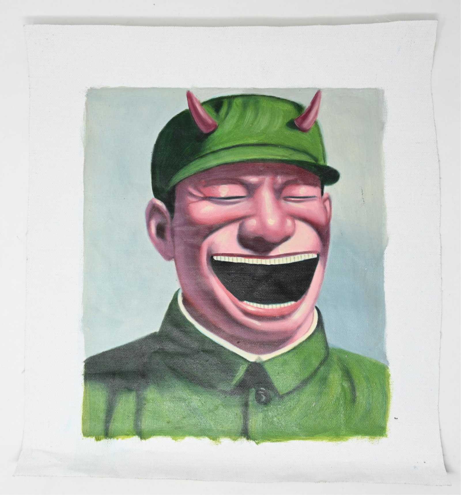 CONTEMPORARY CHINESE OIL ON CANVAS (1 of 8)