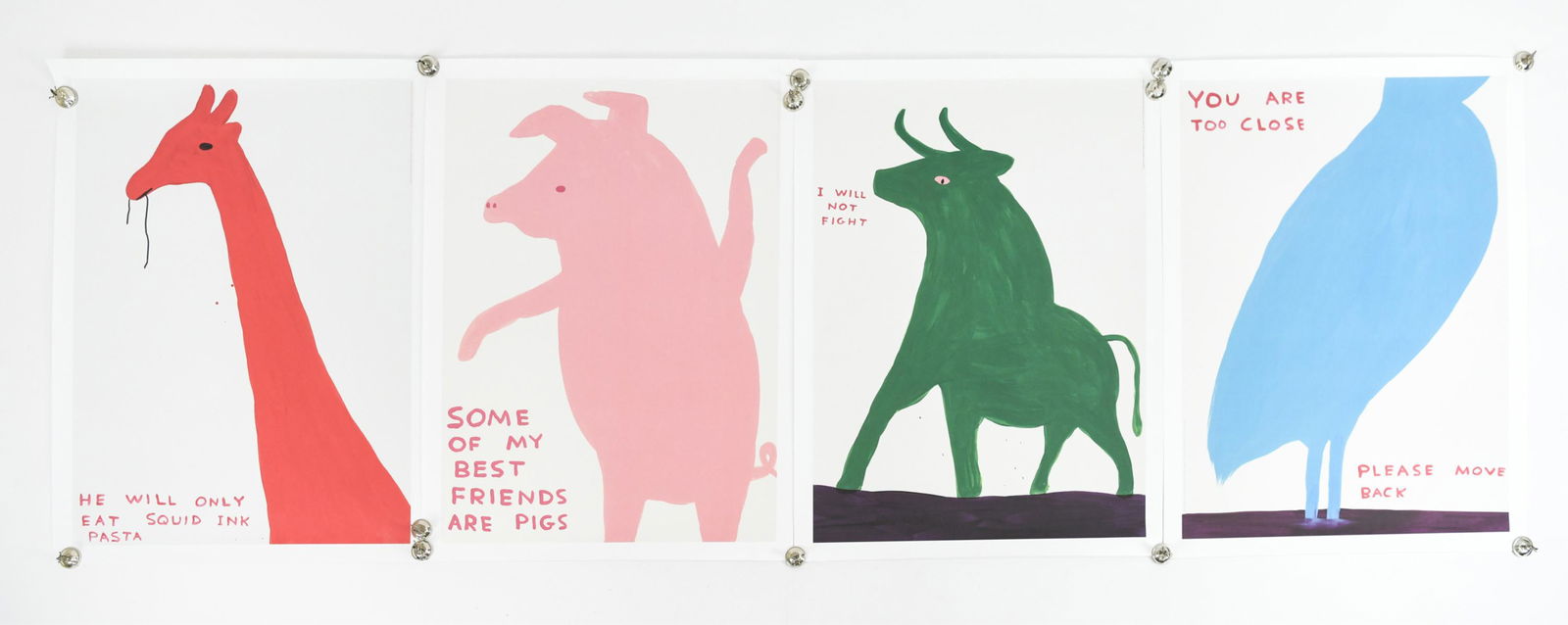 (4) AFTER DAVID SHRIGLEY LITHOGRAPH POSTERS (1 of 15)