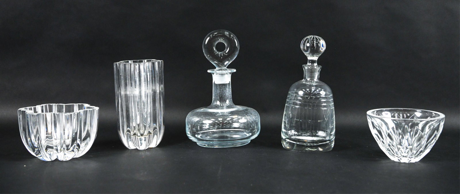 GROUP MID-CENTURY GLASS & CRYSTAL INCL. KOSTA BODA (1 of 13)