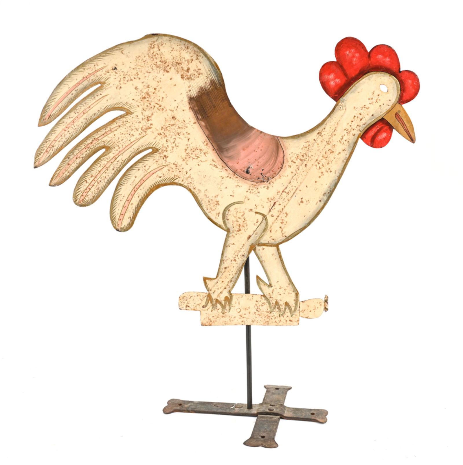 VINTAGE ROOSTER WEATHERVANE (1 of 17)