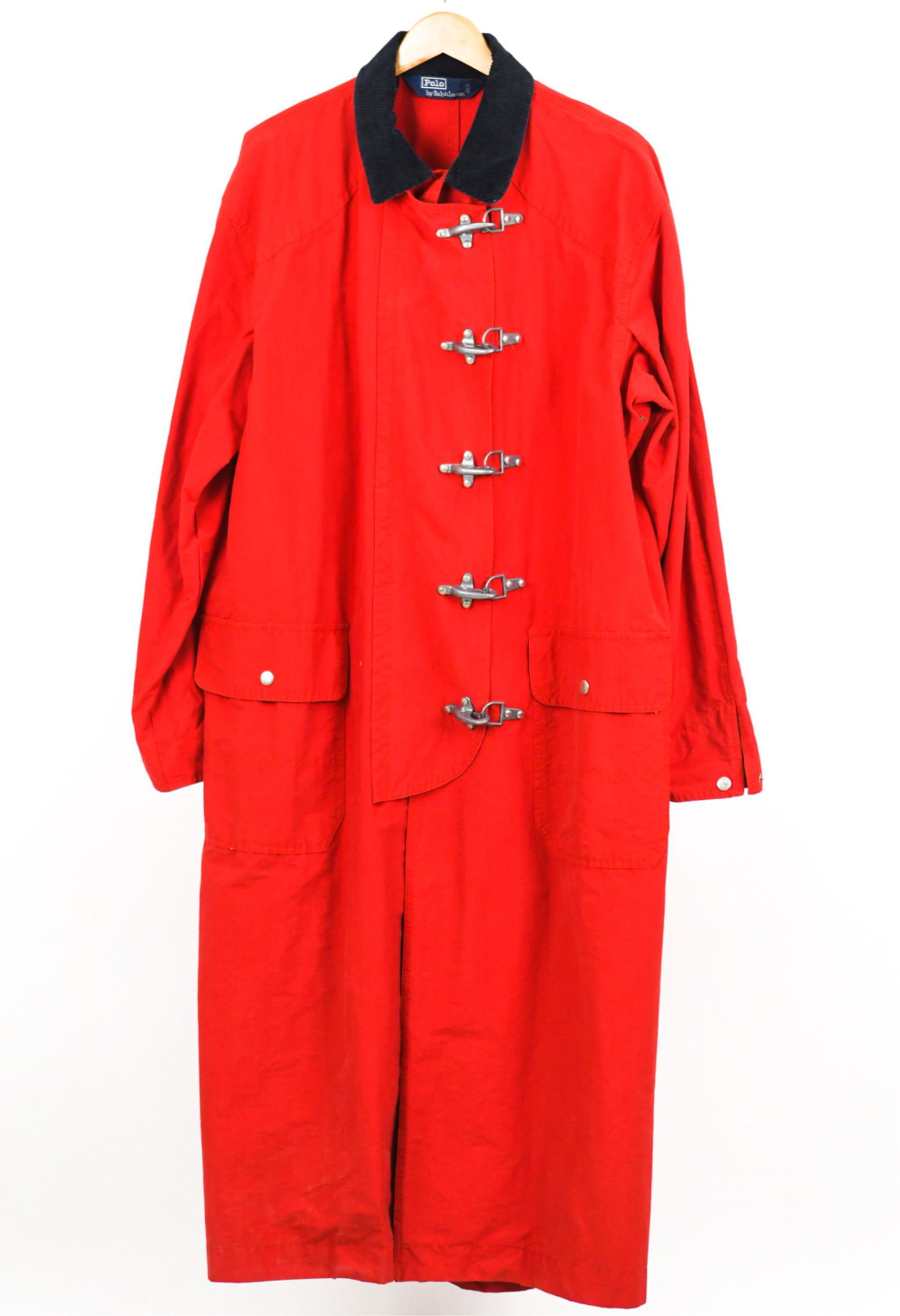 1990'S POLO RALPH LAUREN FIREMAN DUSTER COAT, L - Sep 28, 2021