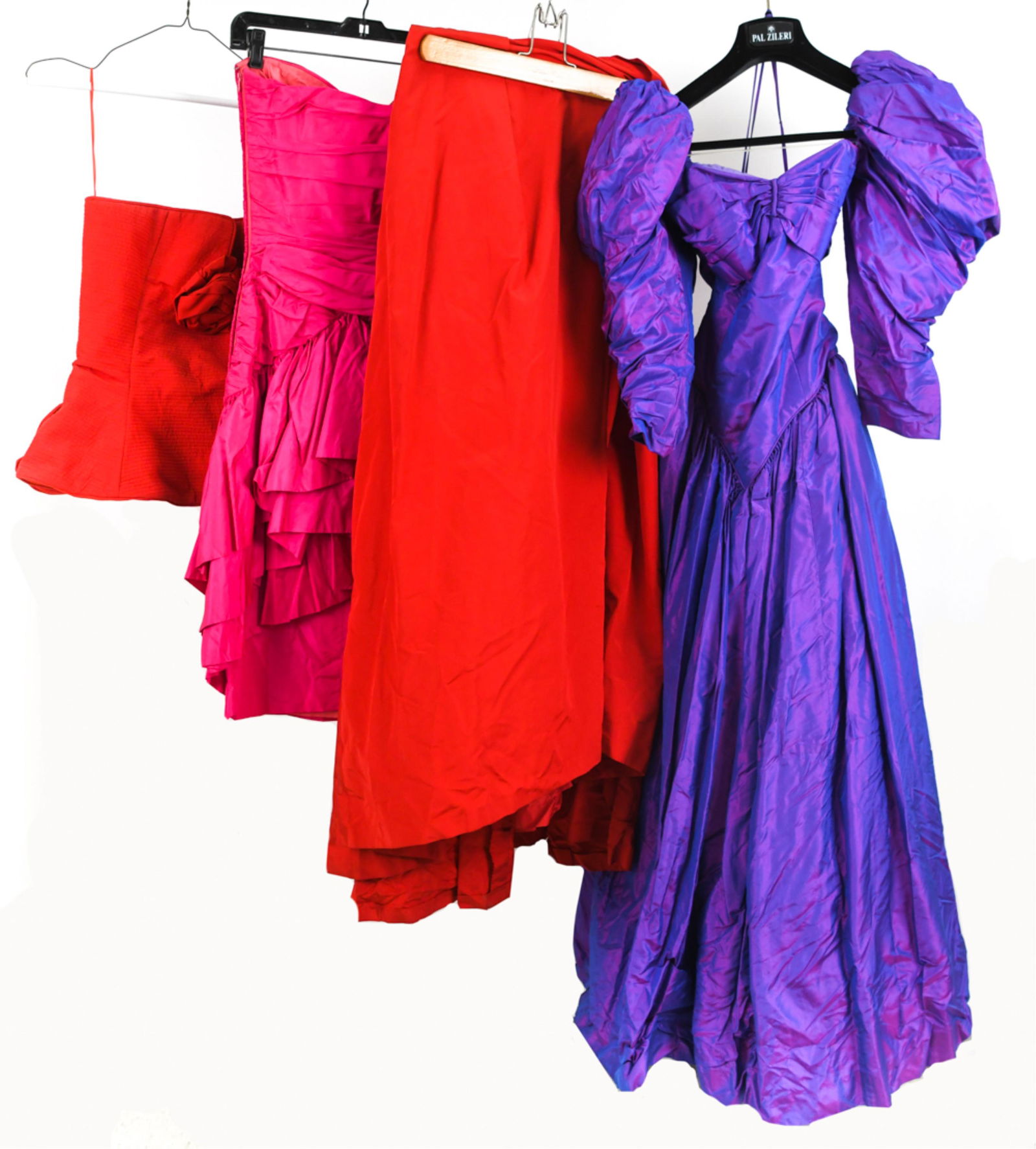 (3) 1980'S DESIGNER COCKTAIL & EVENING DRESSES (1 of 14)