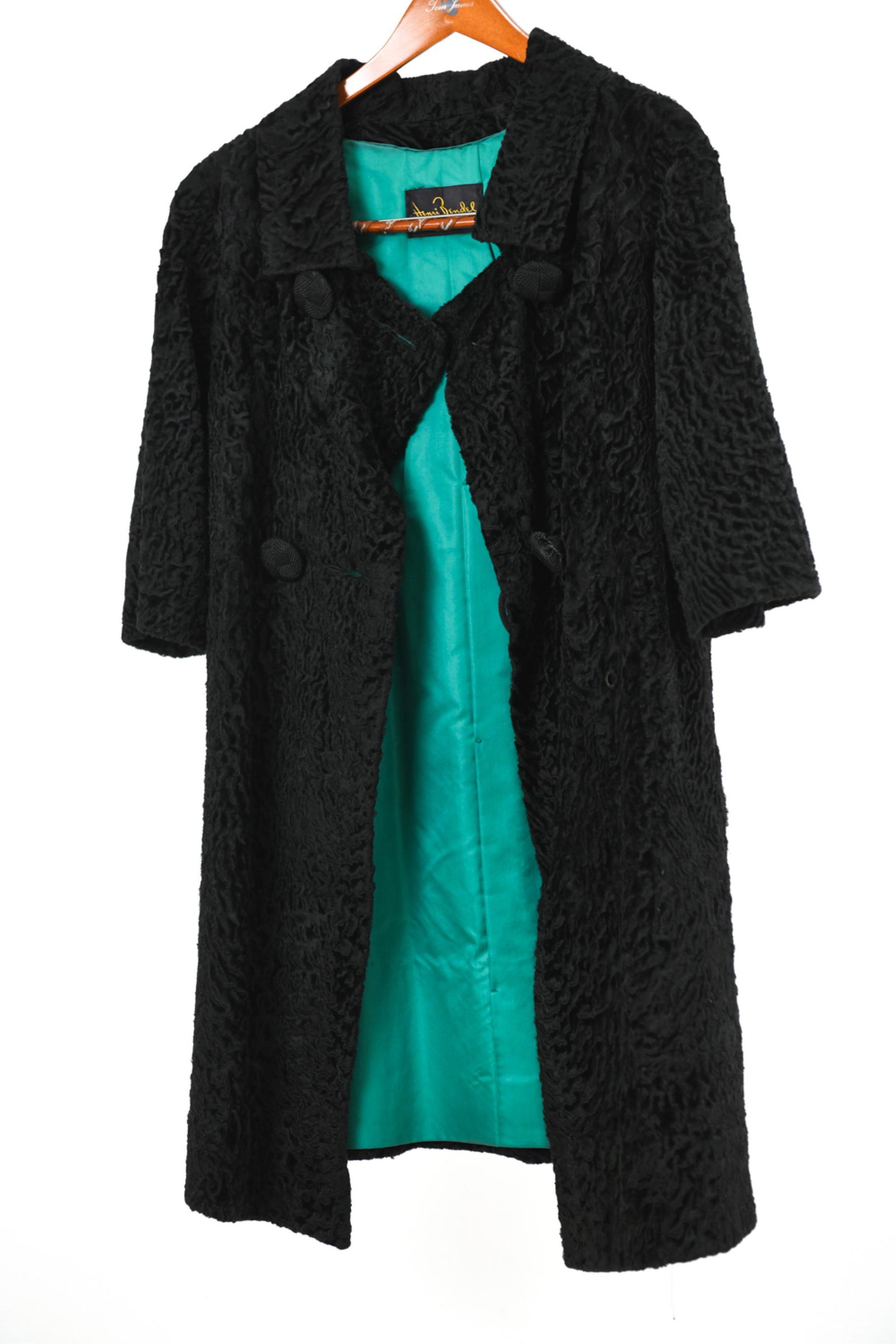 1960'S HENRI BENDEL PERSIAN LAMB SWING COAT (1 of 9)