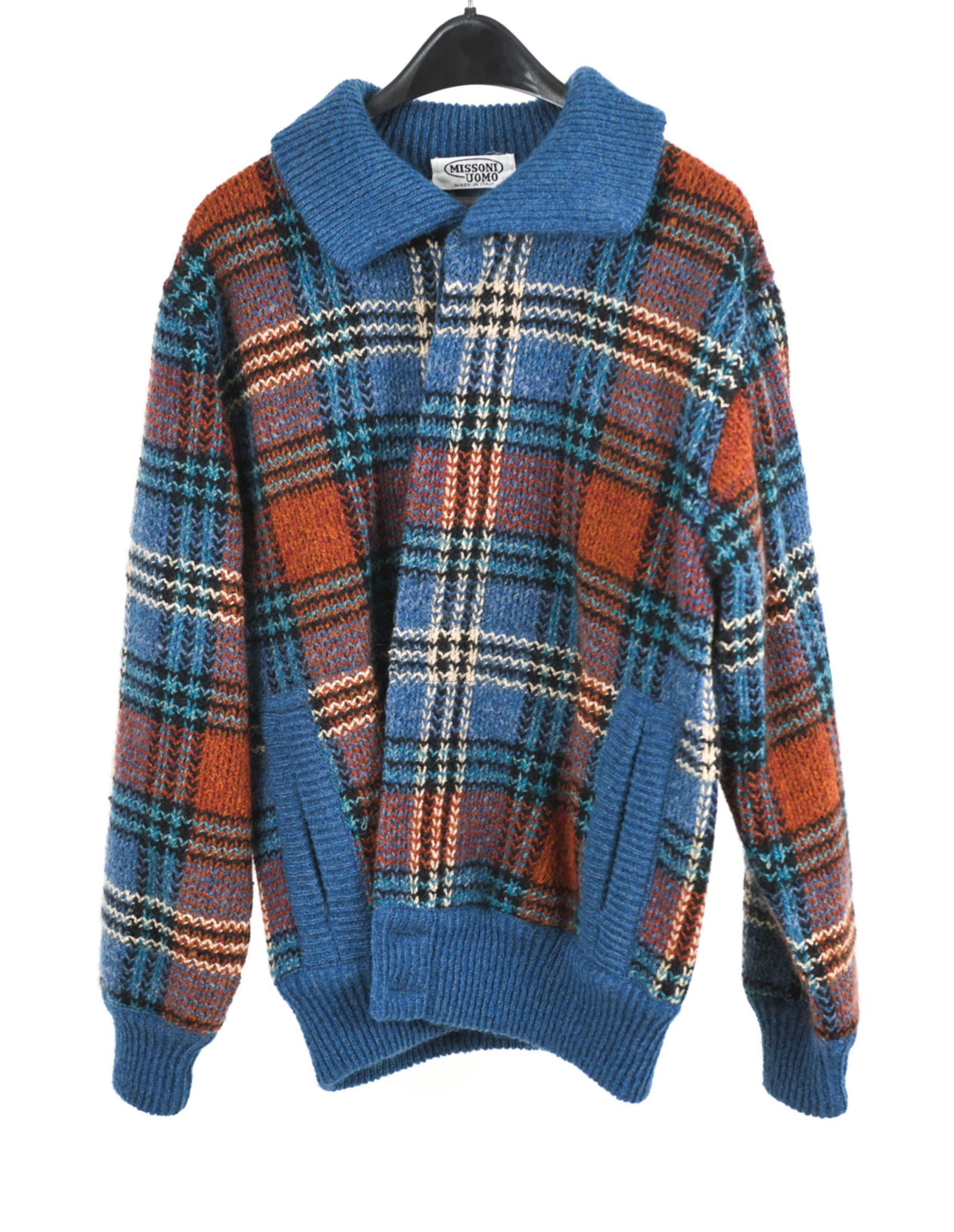 1980'S MISSONI WOOL & MOHAIR SWEATER JACKET, M (1 of 11)