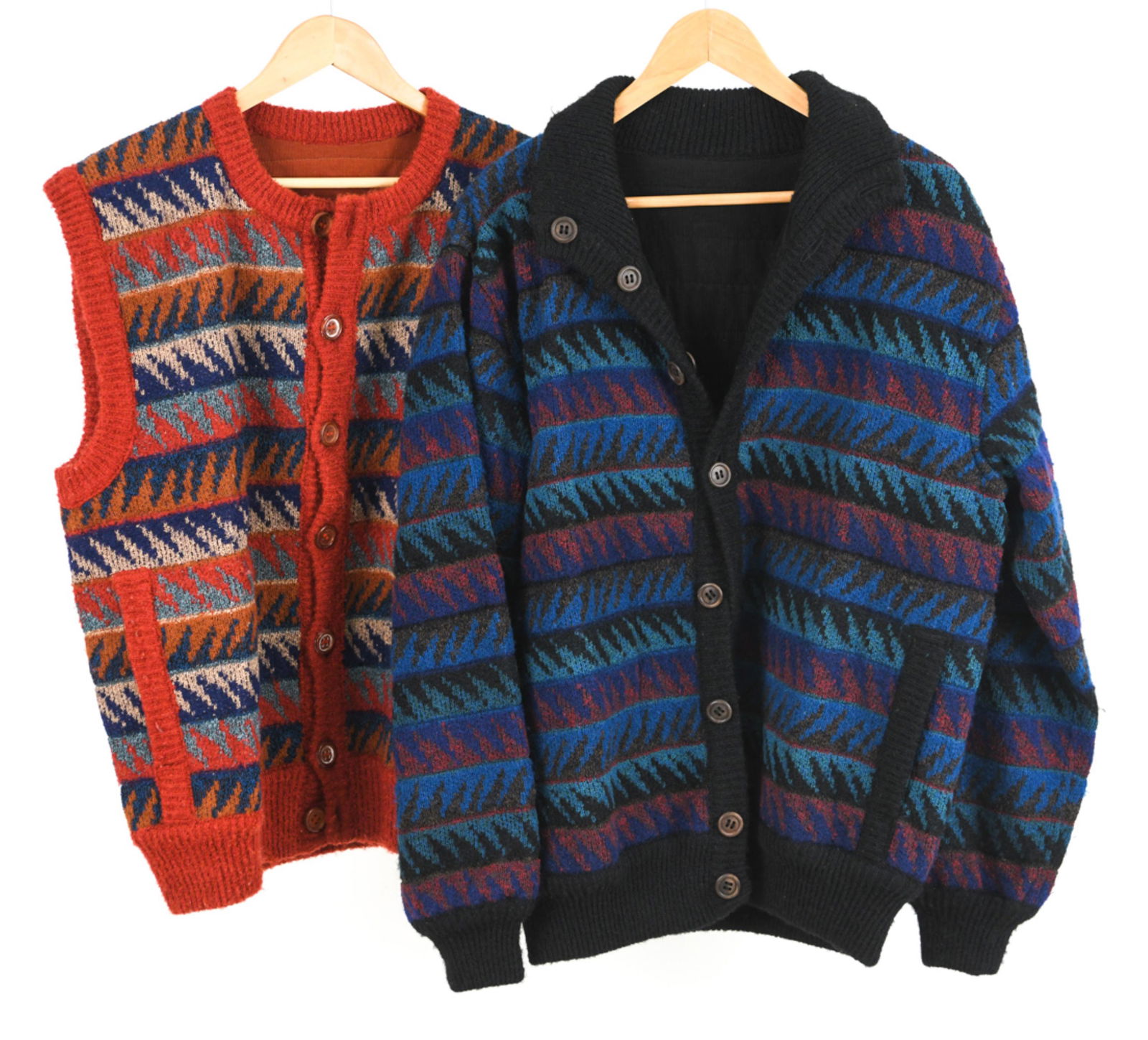 (2) 1980'S MISSONI REVERSIBLE OUTERWEAR KNITS, M (1 of 14)