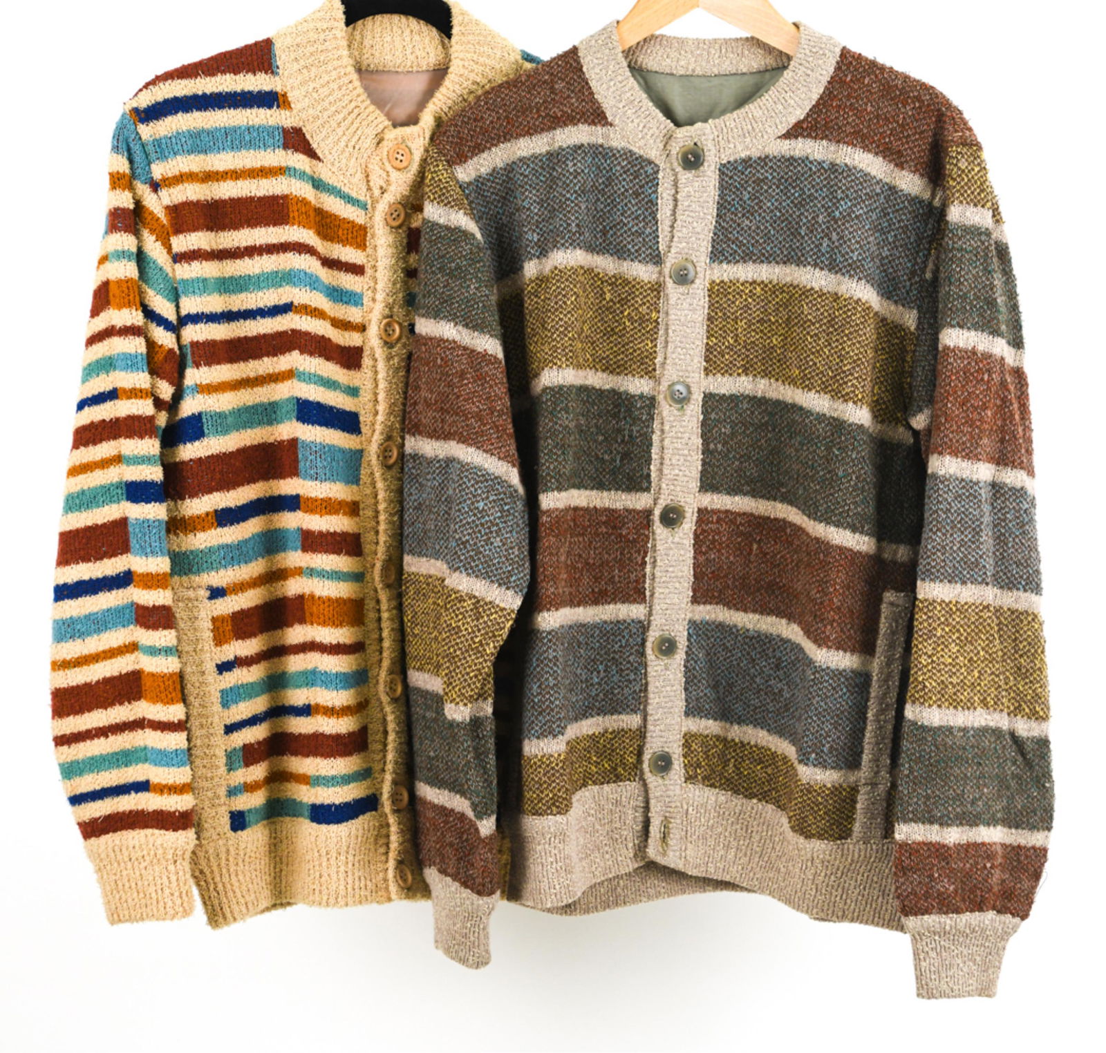 (2) 1980'S MISSONI REVERSIBLE KNITTED BOMBERS, S (1 of 11)