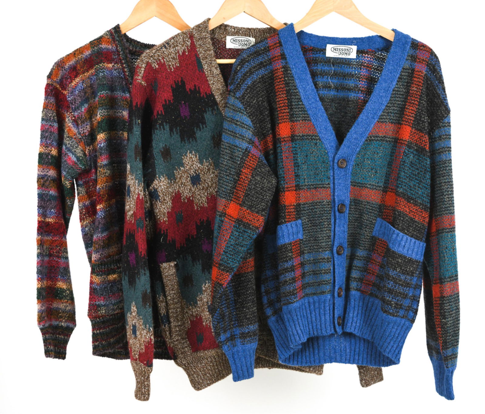 (3) 1980'S/90'S MISSONI CARDIGANS, S/M (1 of 17)