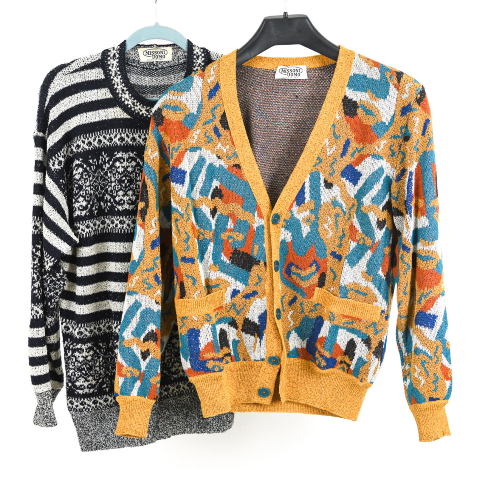 (2) 1980'S MISSONI COTTON-BLEND SWEATERS, M (1 of 13)