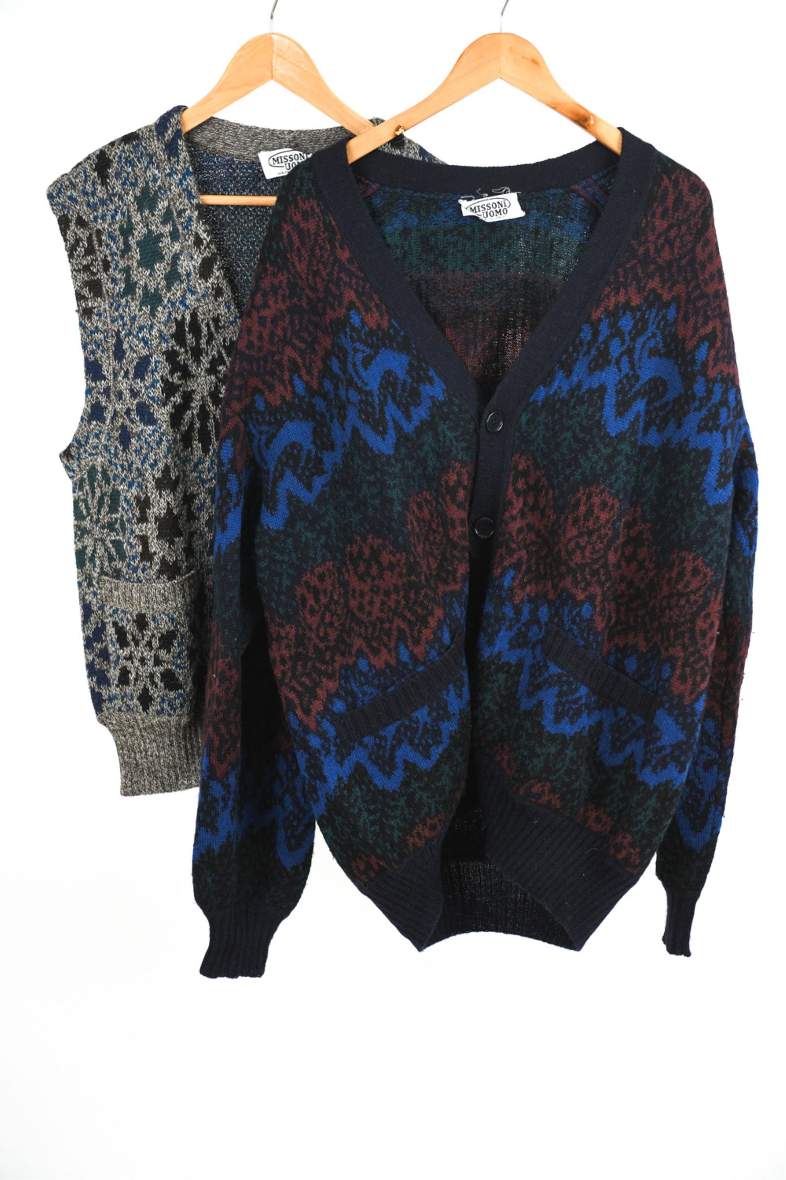 (2) 1980'S MISSONI SWEATERS, WOOL & ALPACA L/XL (1 of 13)