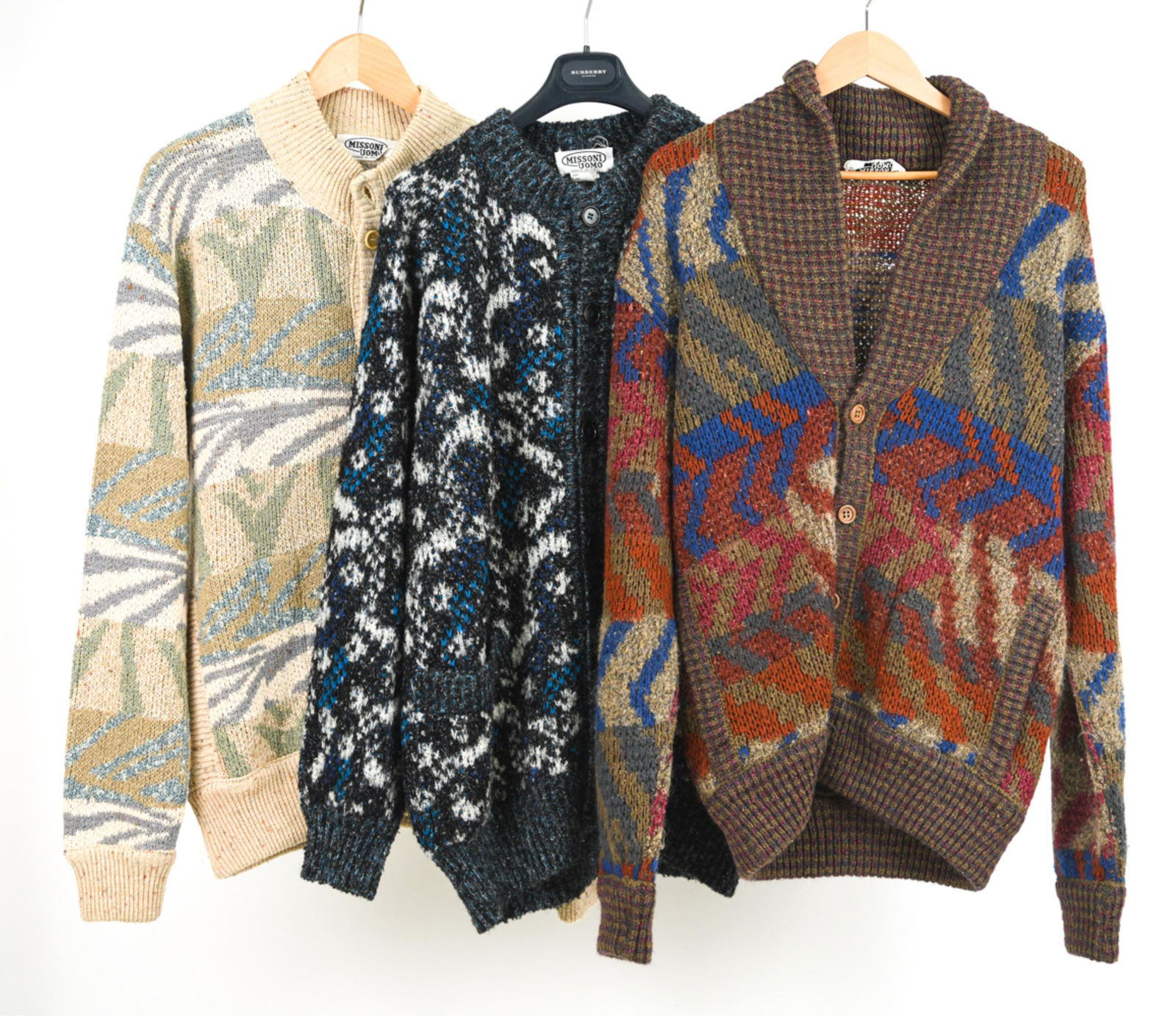 (3) VINTAGE MISSONI CARDIGAN SWEATERS, M/L (1 of 19)