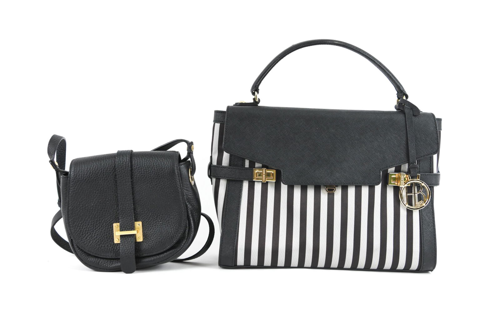 (2) HENRI BENDEL HANDBAGS IN THE STYLE OF HERMES (1 of 9)