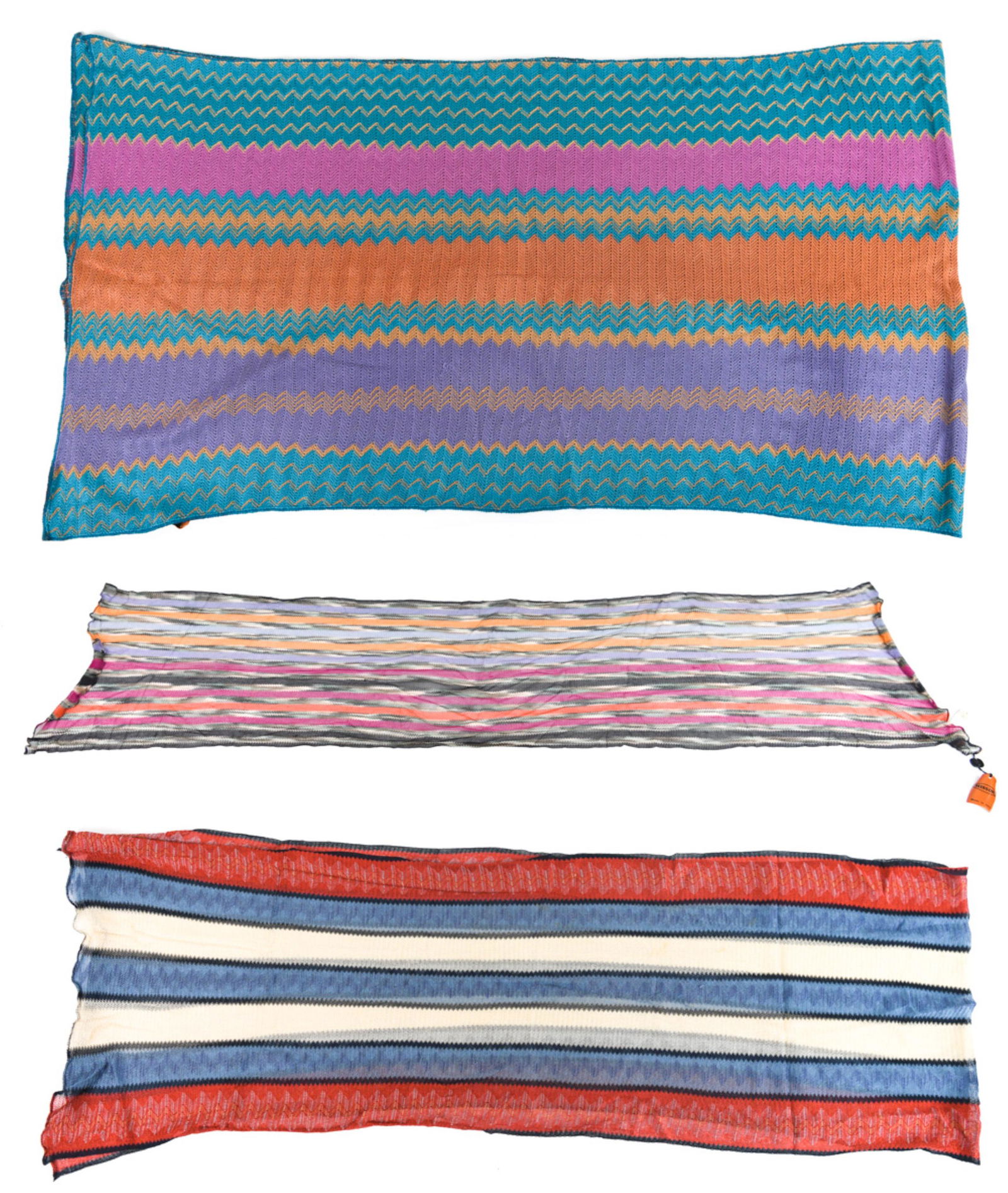 (3) VINTAGE CROCHETED SCARVES INCL. (2) MISSONI (1 of 13)