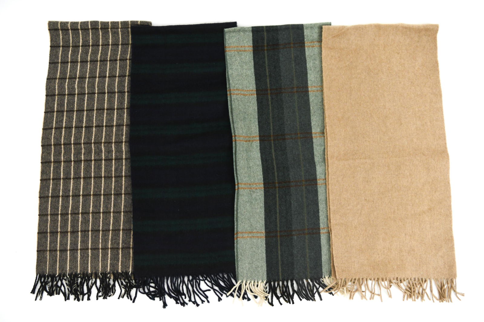 (4) VINTAGE CASHMERE SCARVES INCL. GEORGES RECH (1 of 13)