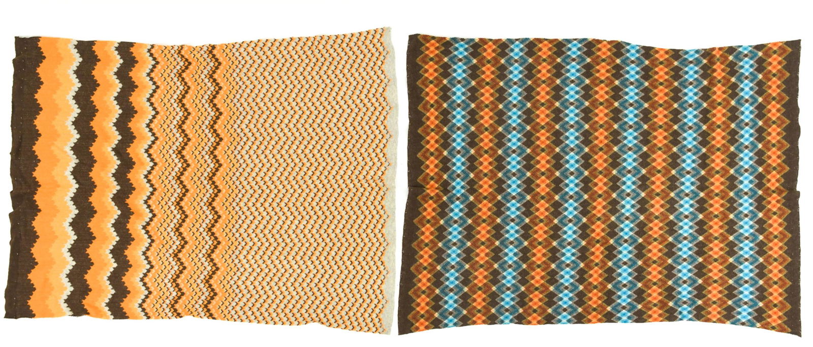 (2) 1970'S MISSONI-STYLE WOOL KNIT SHAWLS (1 of 12)