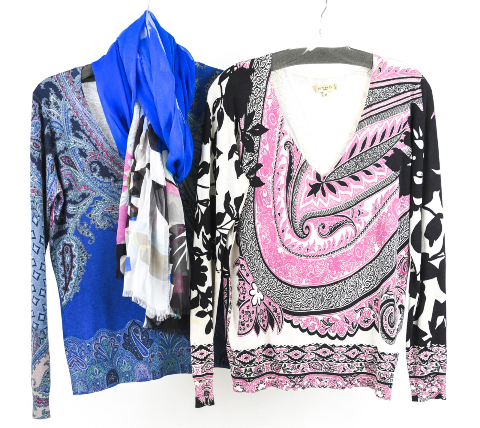 GROUPING OF ETRO MILANO SILK & CASHMERE CLOTHING (1 of 12)