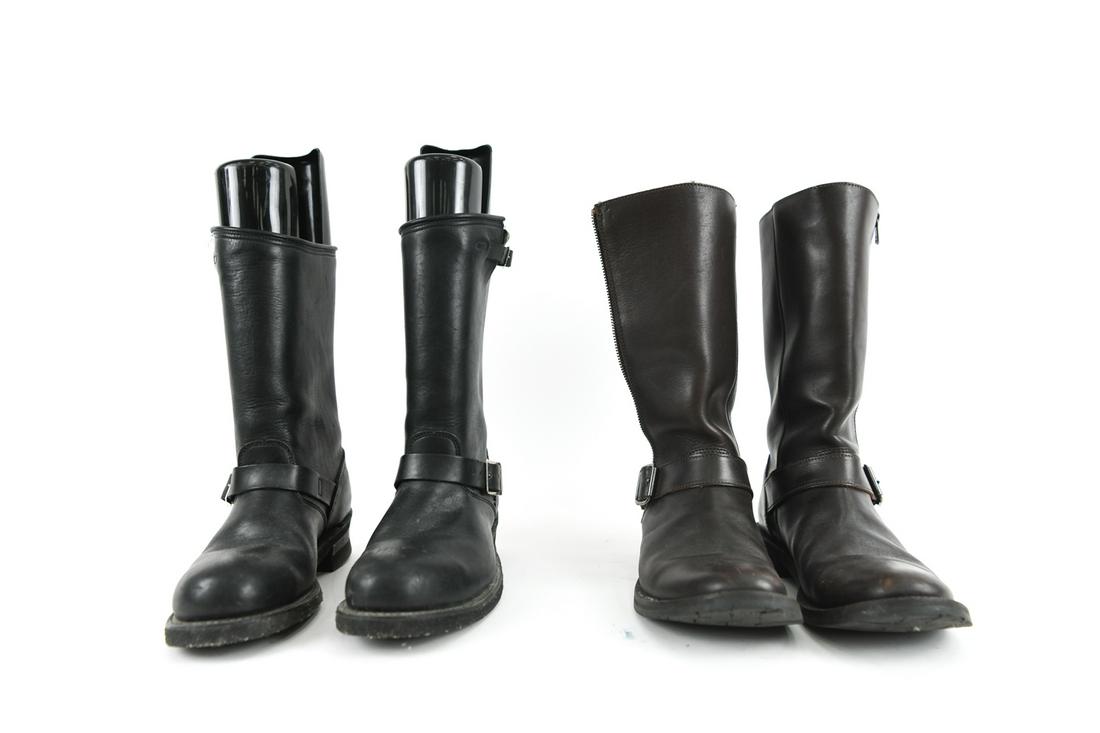 (2) PRS. WESTERN BOOTS, DOUBLE H & DAN POST SIZE 8 (1 of 11)