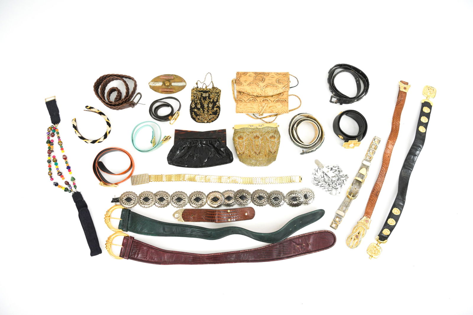 VINTAGE & ANTIQUE BELTS & BAGS, FOR RESTORATION (1 of 20)