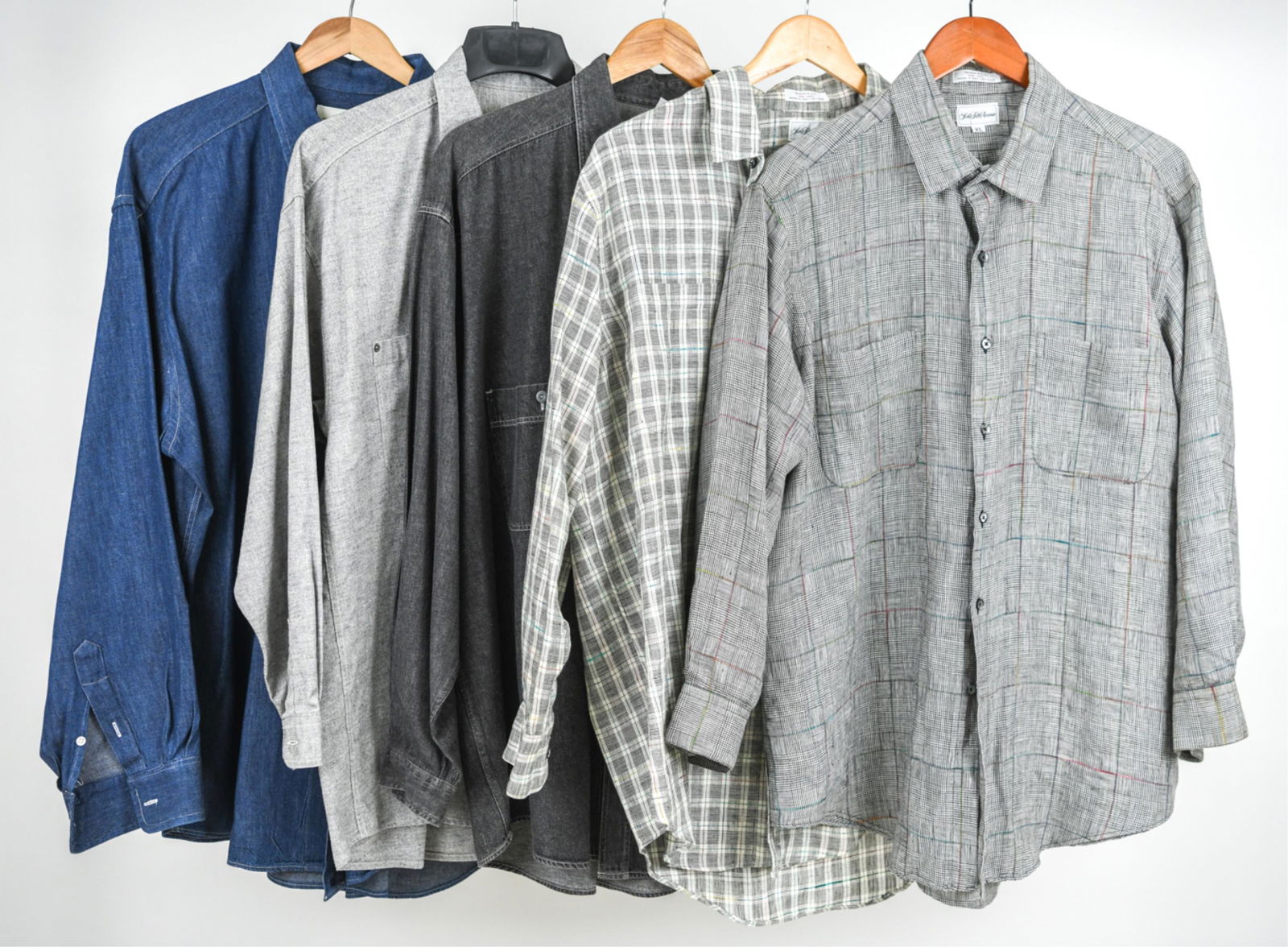 (5) VINTAGE CASUAL SHIRTS INCL. FACONNABLE, L/XL (1 of 18)