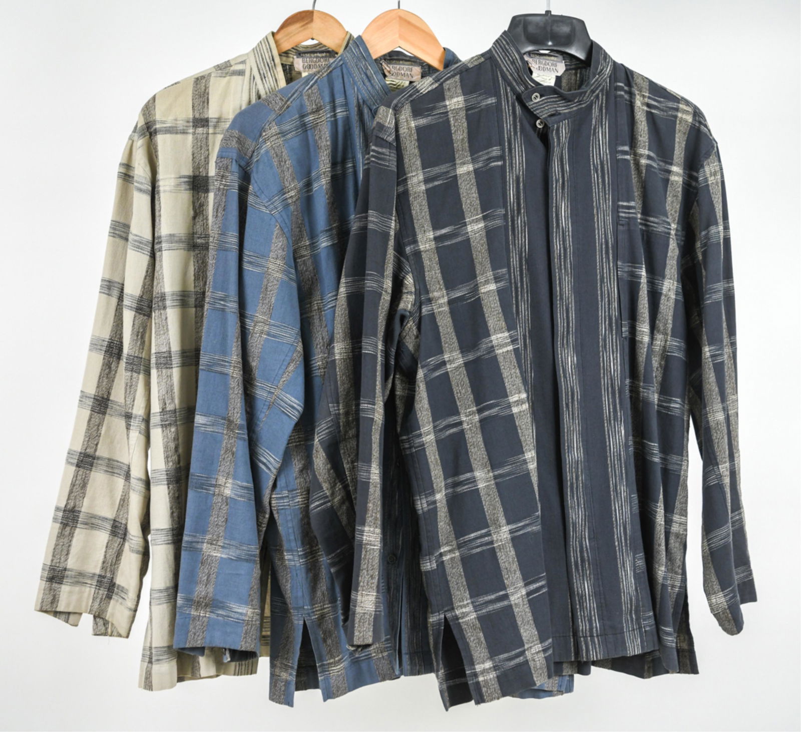 (3) 1980'S ISSEY MIYAKE TUNIC SHIRTS, SIZE M (1 of 12)