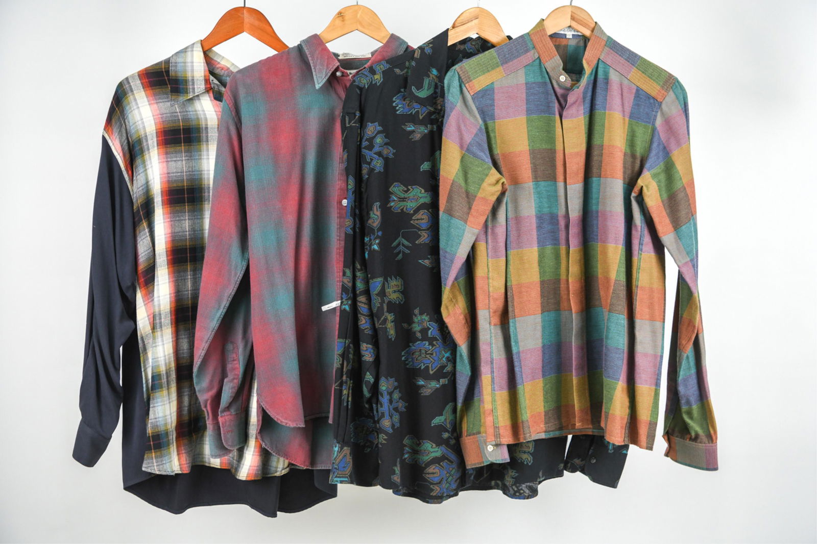 (4) FLANNEL SHIRTS INCL. TED BAKER, KENZO, YSL (1 of 13)