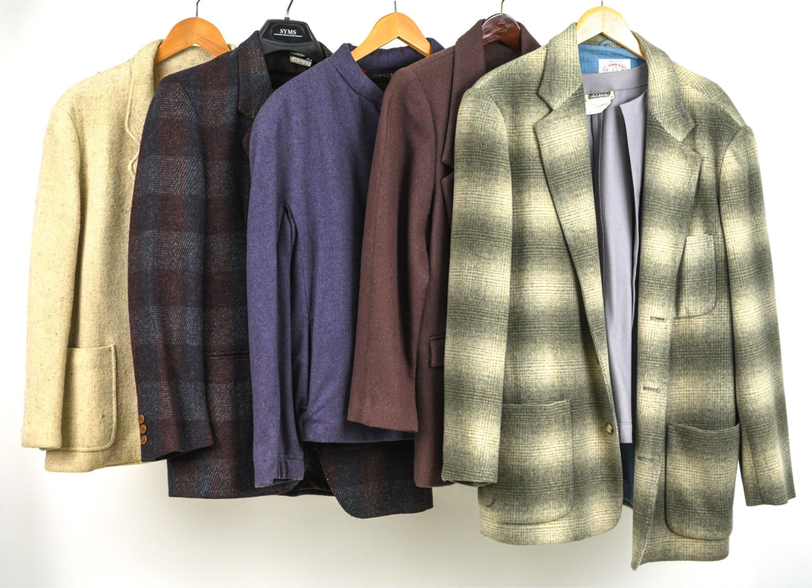 (7) VINTAGE DESIGNER WOOL & WOOL-BLEND JACKETS S/M (1 of 20)