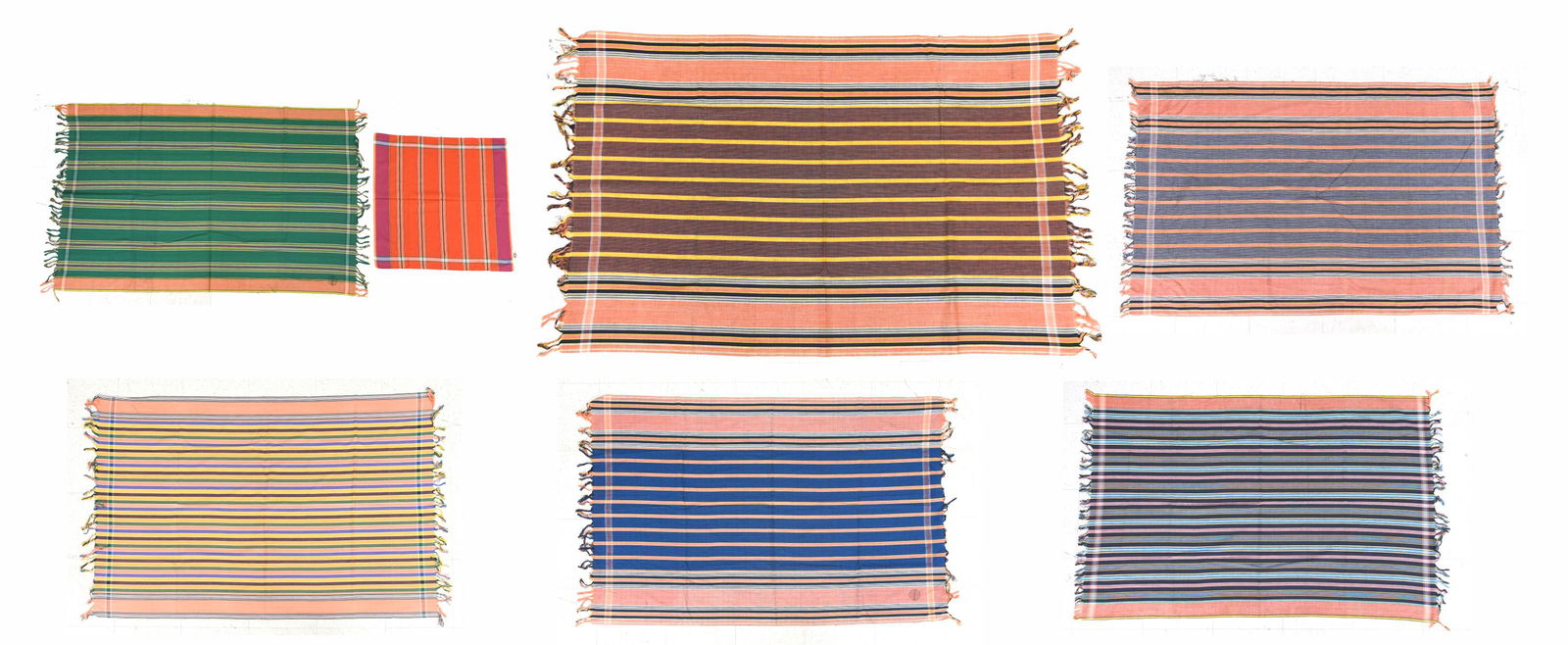 (6) VINTAGE BANANA REPUBLIC KENYAN KIKOI CLOTHS (1 of 20)