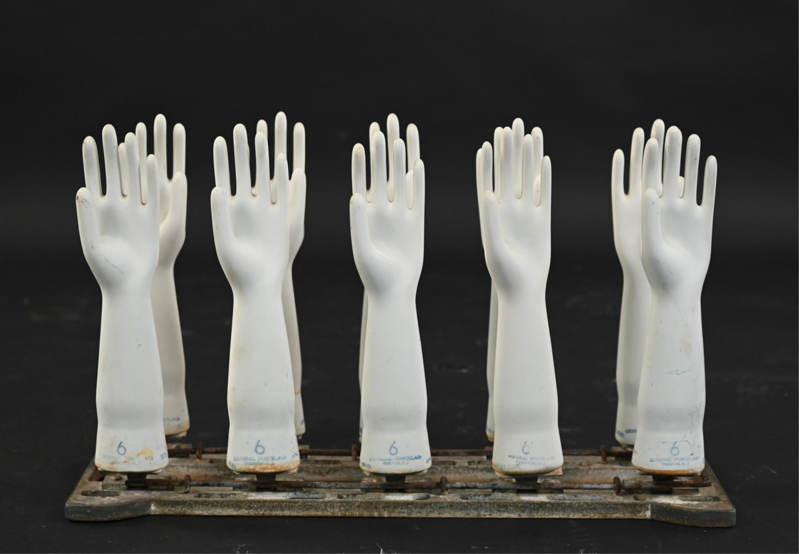 VINTAGE INDUSTRIAL GLOVE MOLDS (1 of 10)