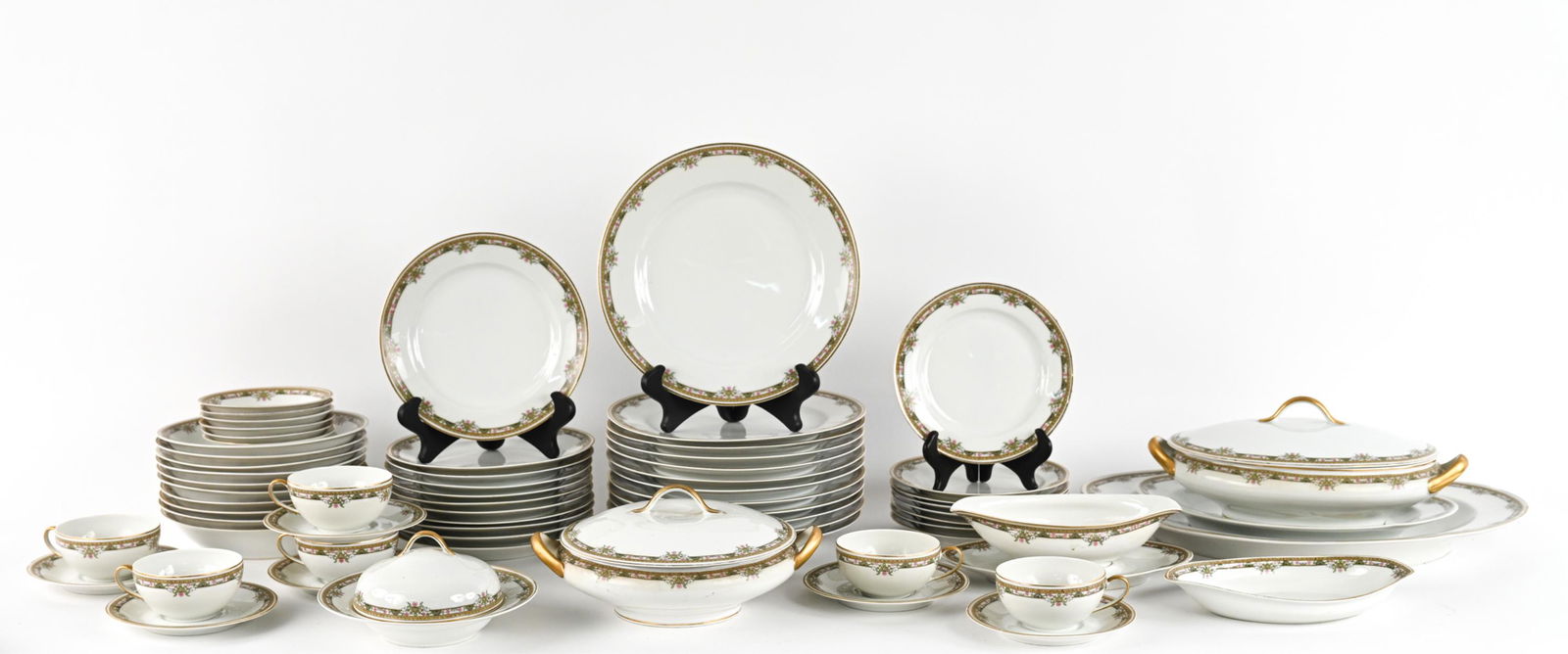 LS&S LIMOGES FRENCH PORCELAIN SERVICE (1 of 20)