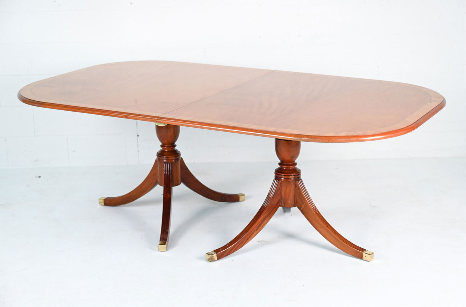 AGOSTINO MAHOGANY DINING DINING TABLE, AS IS (1 of 18)