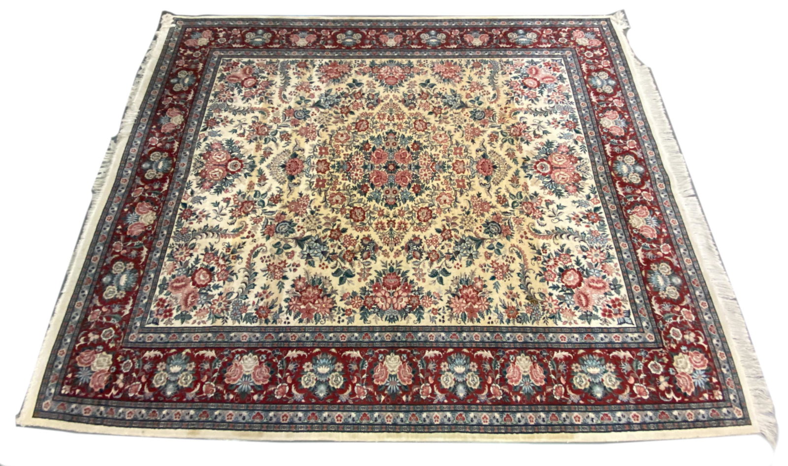 PAKISTANI HAND-WOVEN WOOL AREA RUG (1 of 12)
