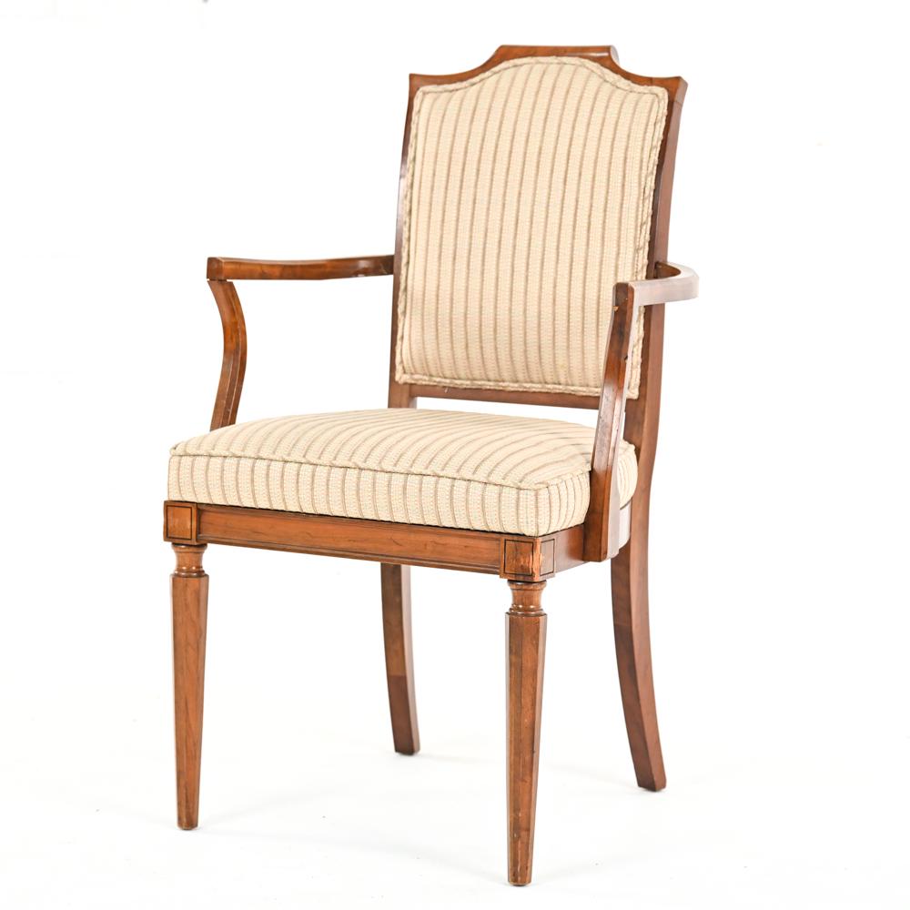 LOUIS XVI-STYLE ADRIANO CHERRY ARMCHAIR (1 of 13)