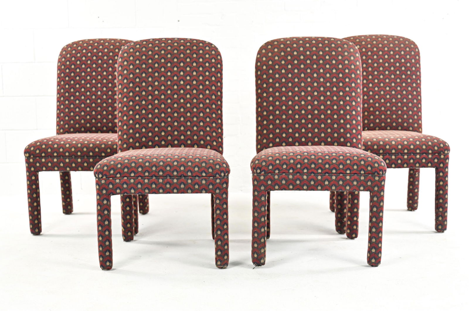 (4) SHERRILL FURNITURE PARSONS STYLE SIDE CHAIRS (1 of 11)