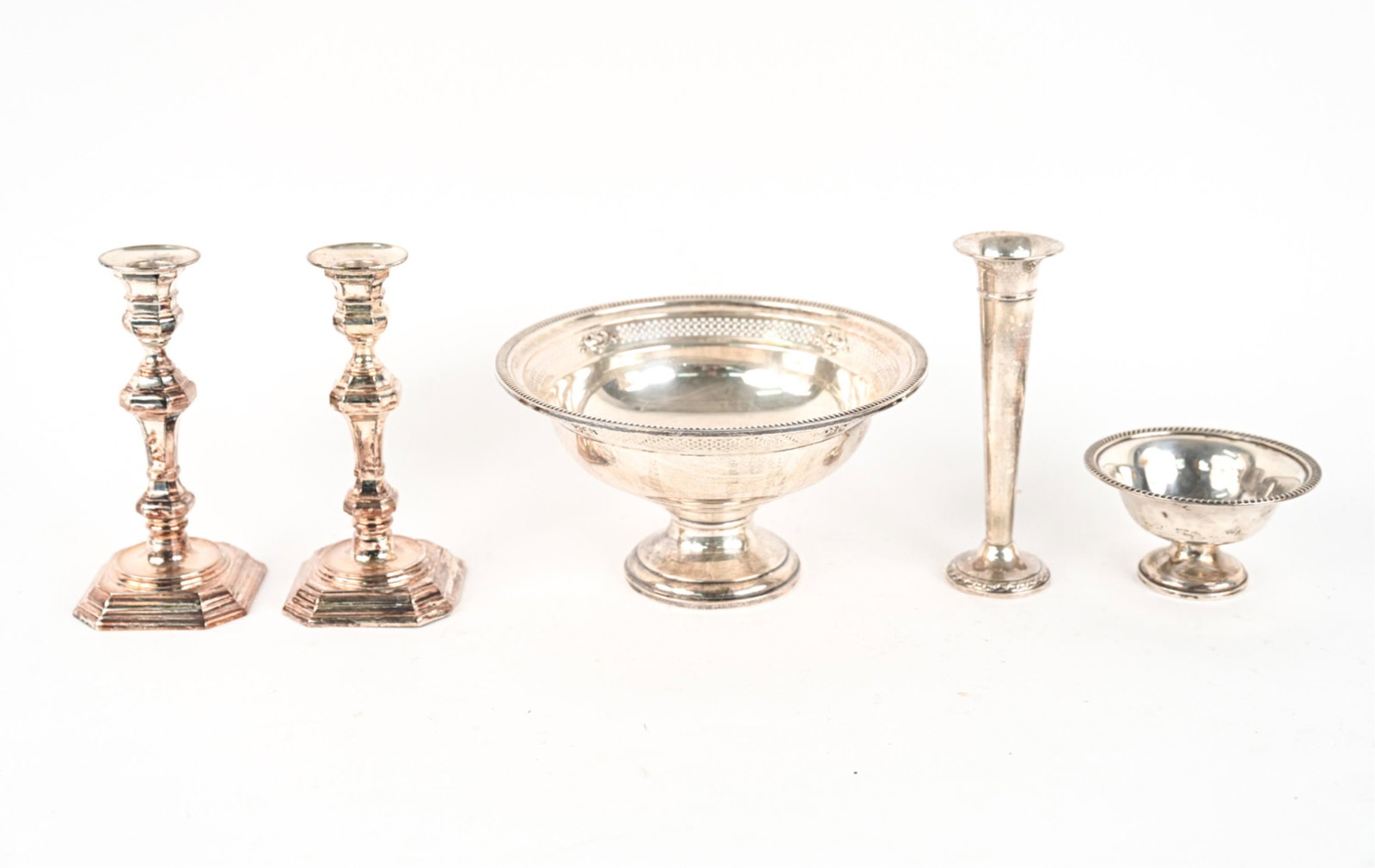 GROUPING OF WEIGHTED STERLING SILVER (1 of 13)