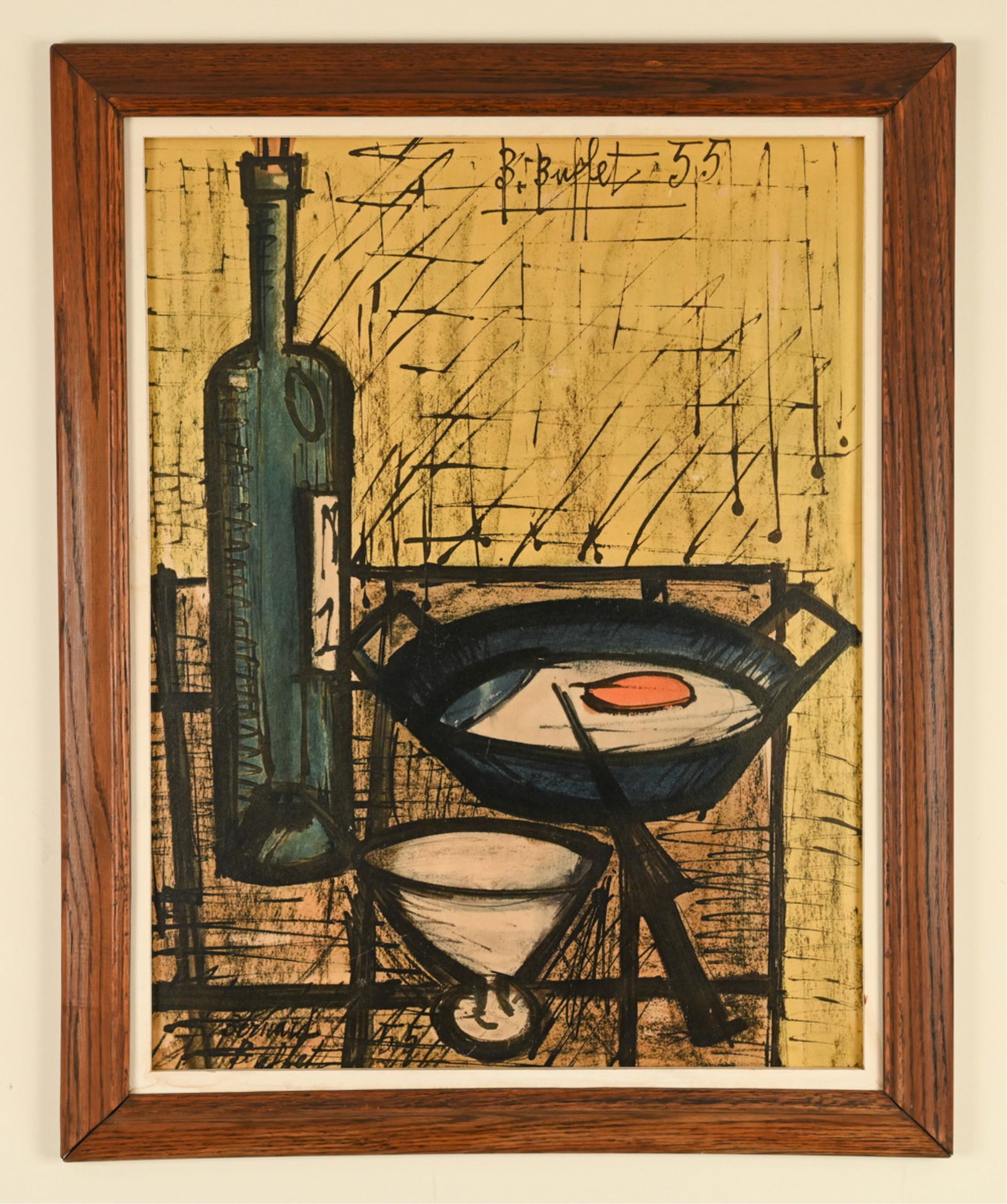 BERNARD BUFFET STILL LIFE POSTER PRINT (1 of 11)