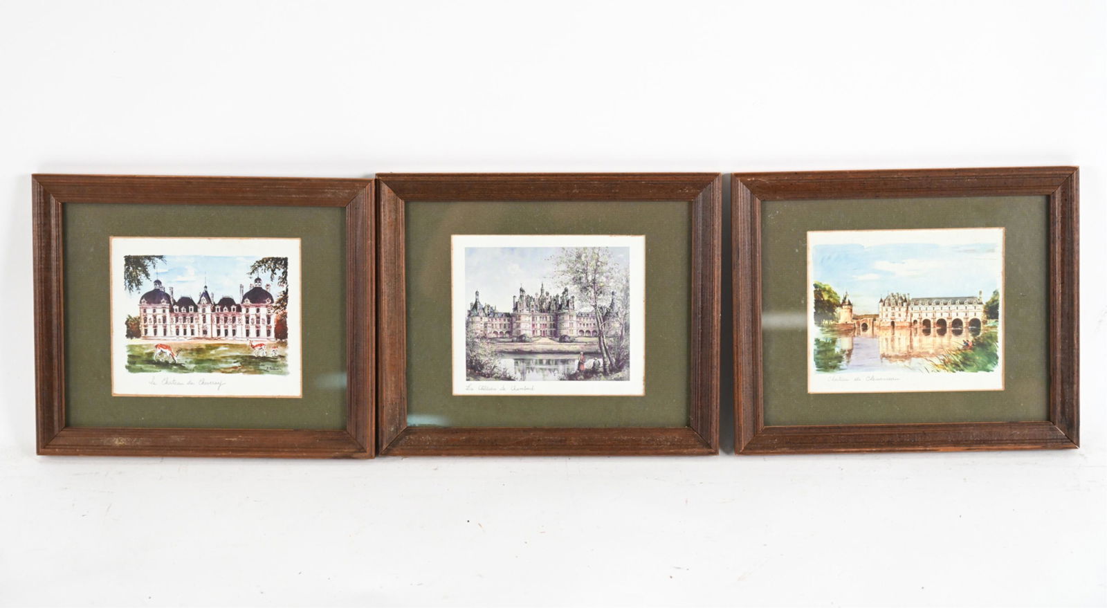(3) CONTEMPORARY PRINTS OF CHATEAUX (1 of 10)